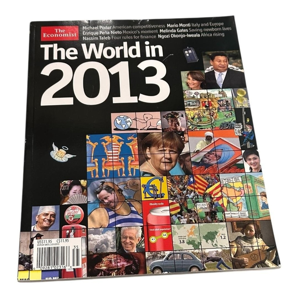 The Economist World In 2013 Magazine Politics Business Illustrated Softcover